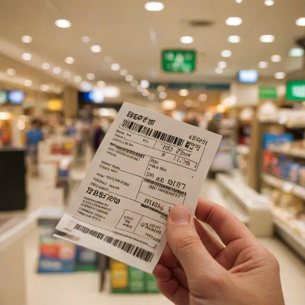 Gdzie jest numer paragonu?