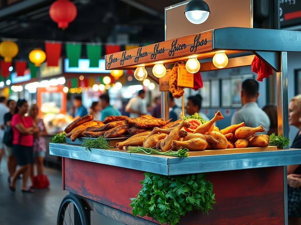 Budka z kurczakami: zyski i opłacalność inwestycji w gastronomii