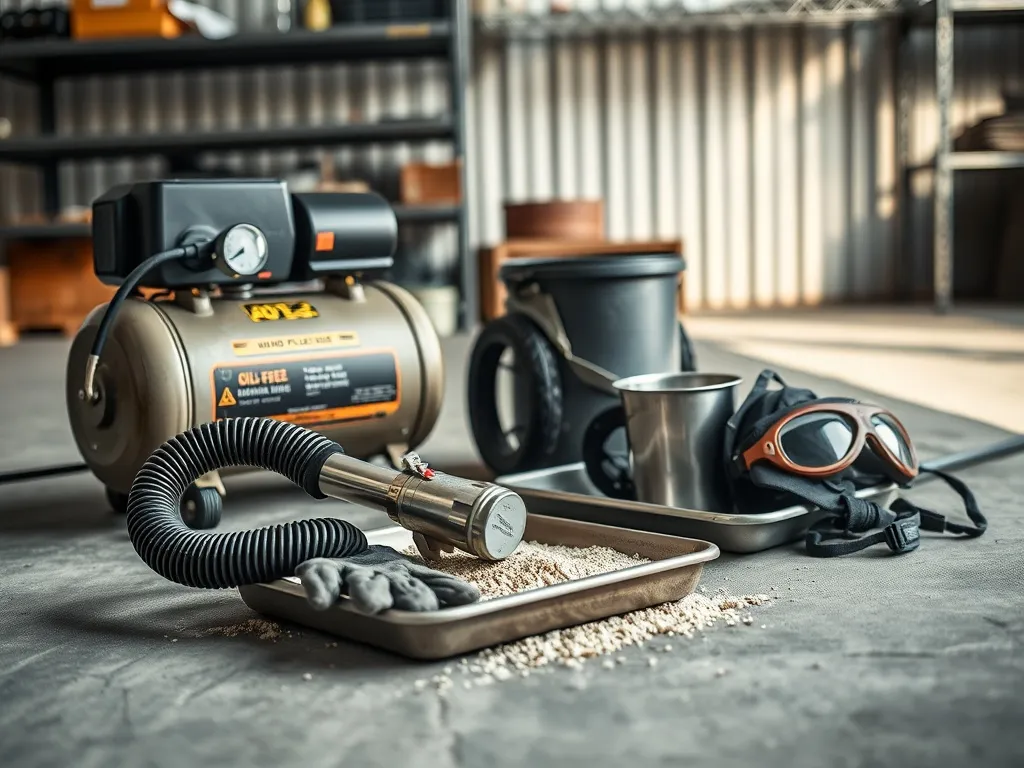 Jaki kompresor do piaskowania? Poradnik wyboru